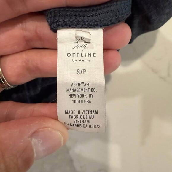 Offline by Aerie The Hugger High Rise Legging Womens Small Charcoal Heather Gray - Picture 6 of 7